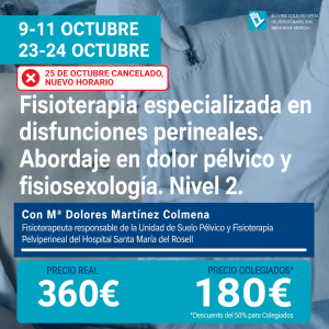 Fisioterapia Especializada En Disfunciones Perineales. Abordaje En Dolor Pélvico Y Fisiosexología. Nivel 2
