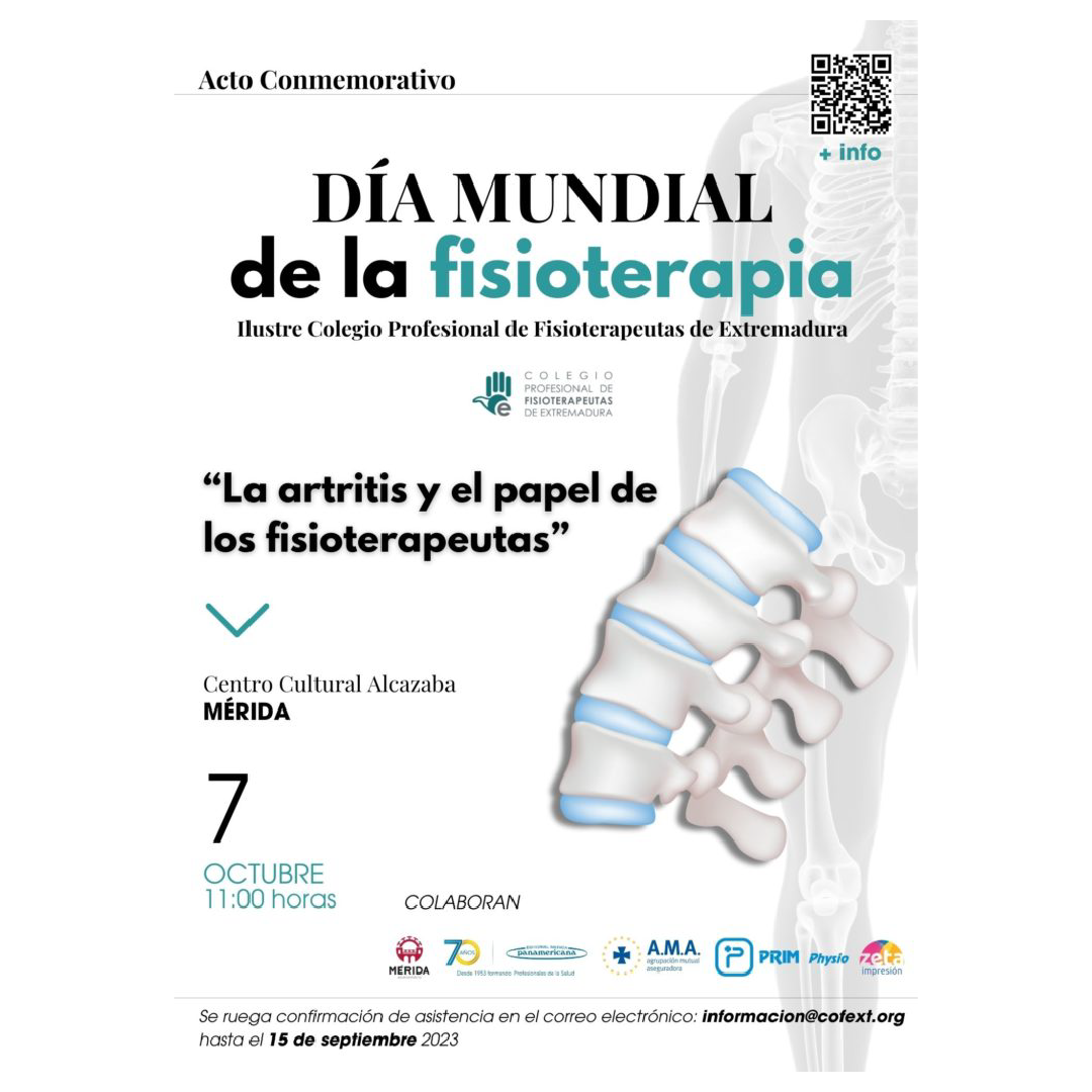 Jornada “La artritis y el papel de los fisioterapeutas” – Día Mundial de la Fisioterapia
