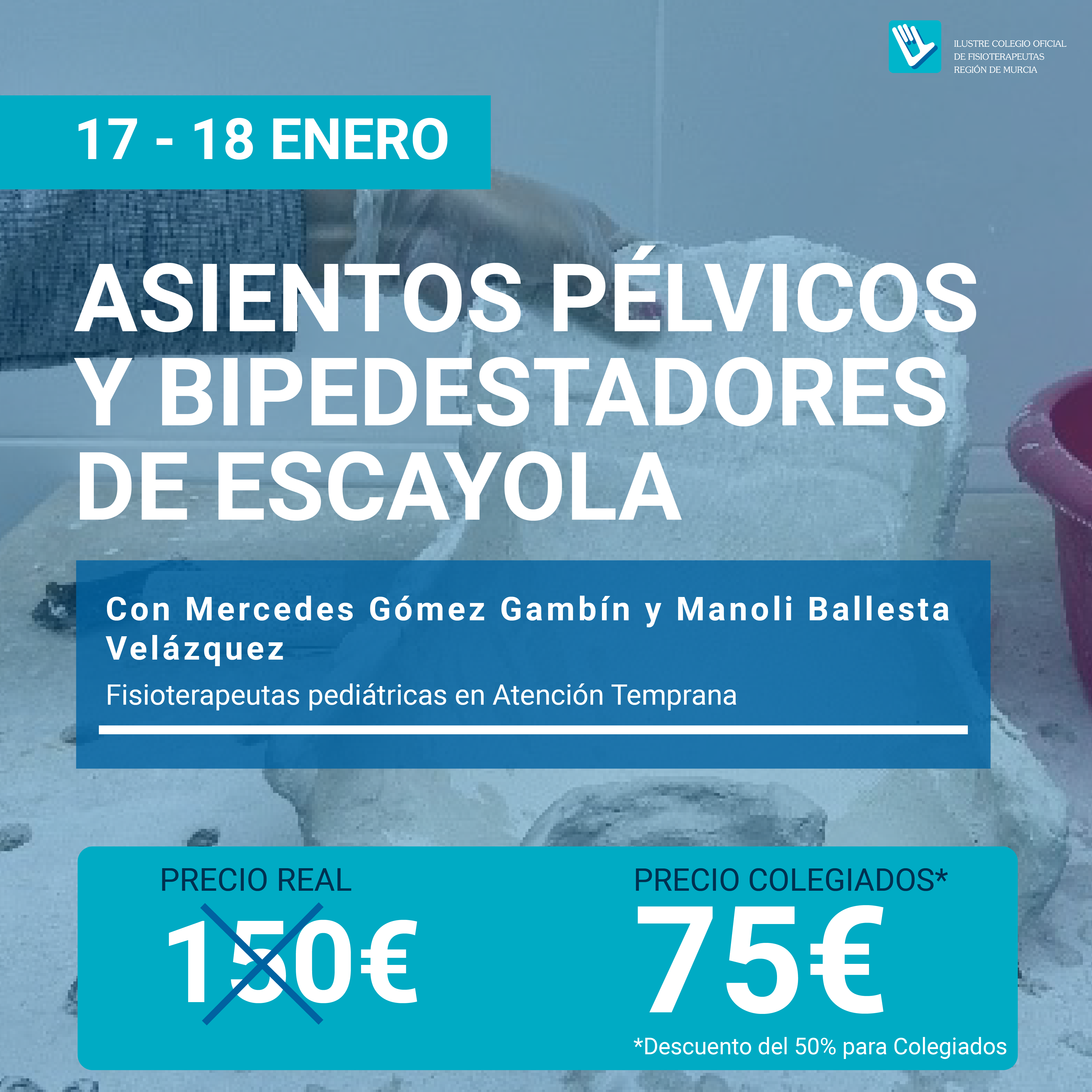 Asientos pélvicos y bipedestadores de escayola