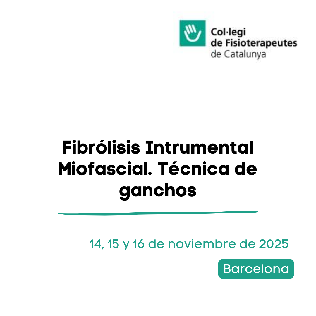 Fibrólisis Intrumental Miofascial. Técnica de ganchos