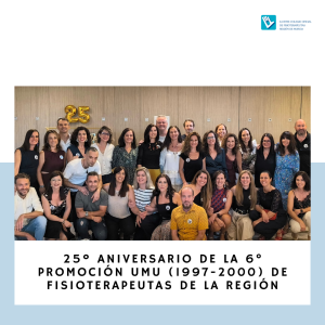 25º Aniversario De La 6ª Promoción De Fisioterapia De La Universidad De Murcia