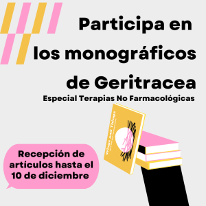 Participa En Los Monográficos Especiales Geriatricarea De 2025