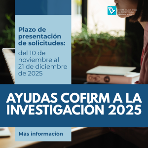 Convocatoria De Ayudas A La Investigación Del CoFiRM 2025