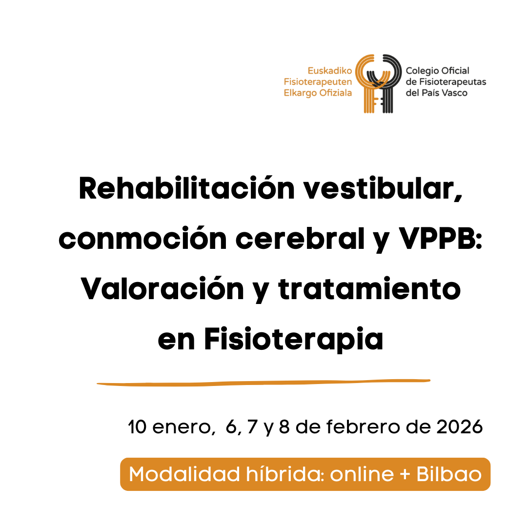Rehabilitación vestibular, conmoción cerebral y VPPB: Valoración y tratamiento en Fisioterapia