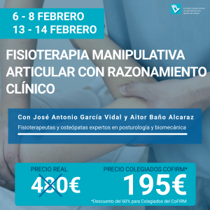 Fisioterapia Manipulativa Articular Con Razonamiento Clínico