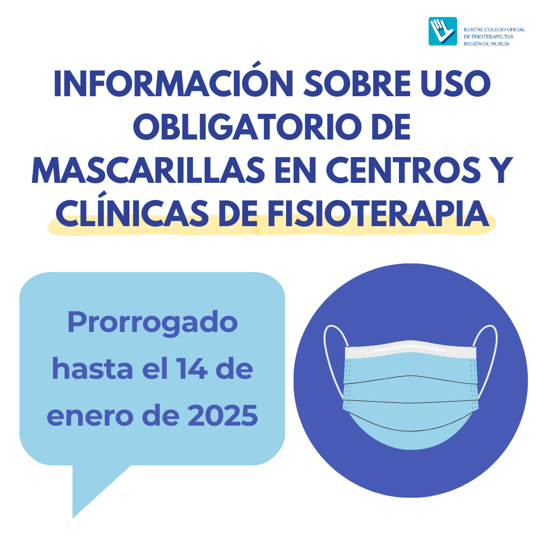 Uso Obligatorio De Mascarillas En Centros Y Clínicas De Fisioterapia
