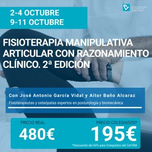 Fisioterapia Manipulativa Articular Con Razonamiento Clínico. 2ª Edición