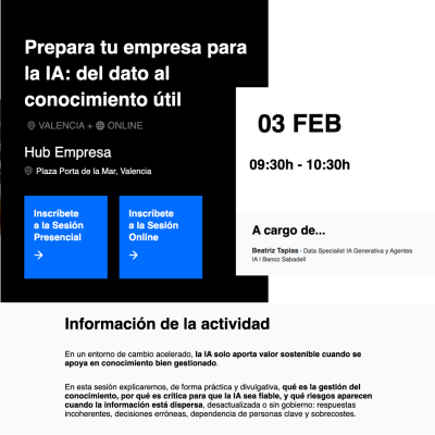Prepara Tu Empresa Para La IA: Del Dato Al Conocimiento útil
