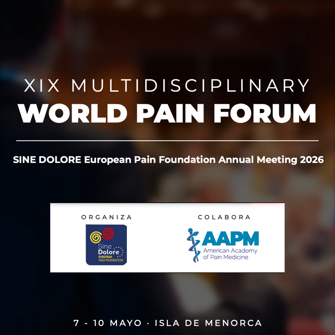 XIX Congreso Internacional del Dolor Crónico Sine Dolore Menorca
