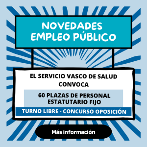 El Servicio Vasco De Salud Convoca 60 Plazas De Fisioterapeuta – Turno Libre – Concurso Oposición