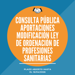 Consulta Pública Aportaciones Modificación Ley De Ordenación De Profesiones Sanitarias