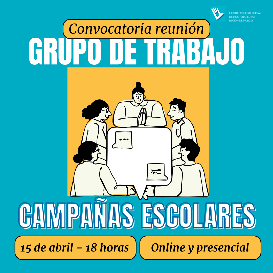 Convocatoria Reunión Grupo De Trabajo – Campañas Escolares