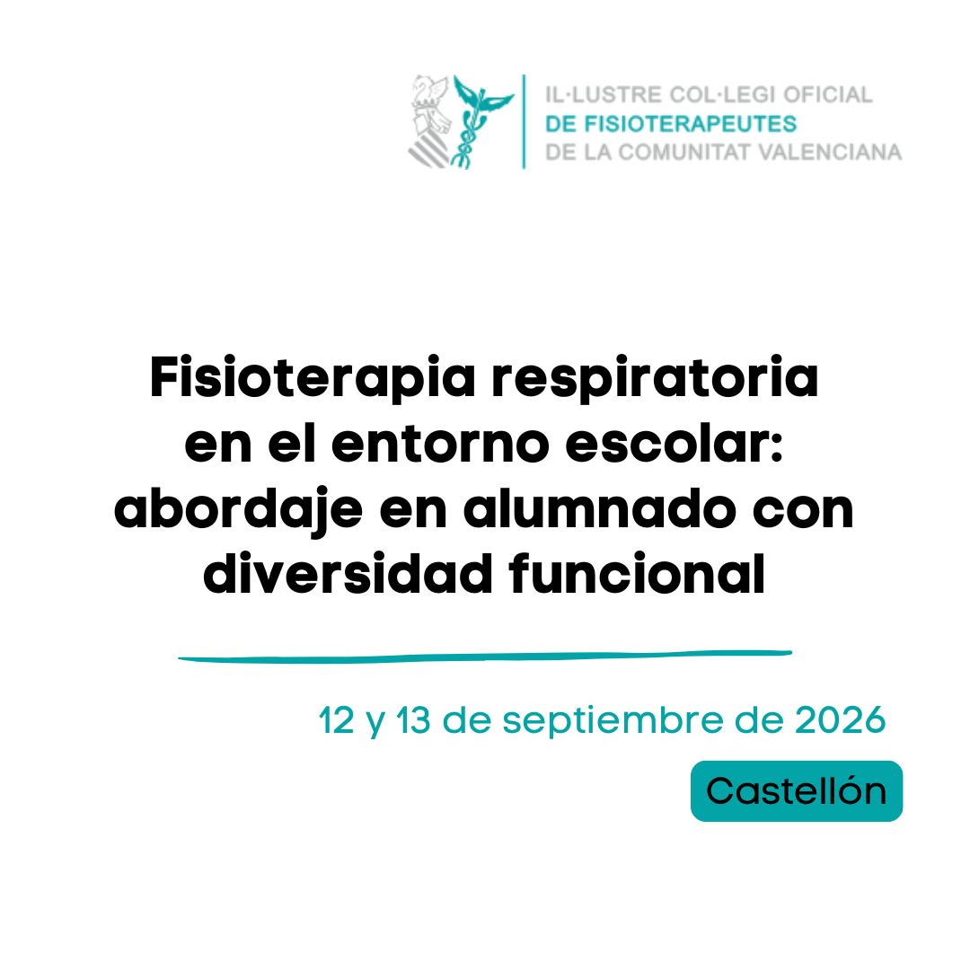 Fisioterapia respiratoria en el entorno escolar: abordaje en alumnado con diversidad funcional