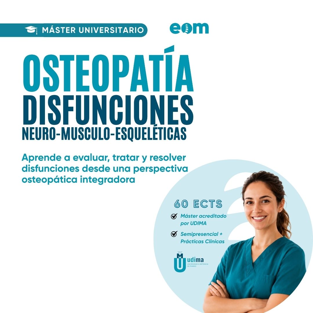 Máster en osteopatía en las disfunciones neuromusculoesqueléticas