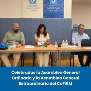 Celebrada La Asamblea General Ordinaria Del CoFiRM El 29-06-2026