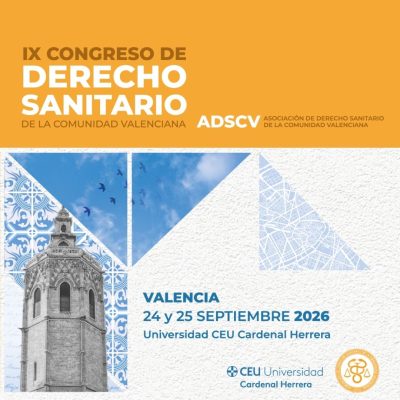 IX Congreso De Derecho Sanitario De La Comunidad Valenciana
