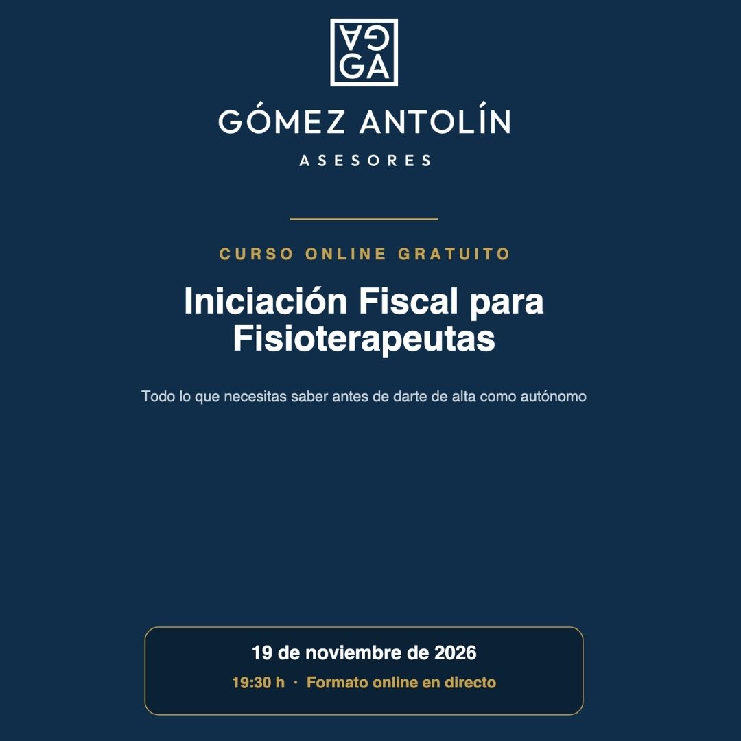Iniciación fiscal para fisioterapeutas