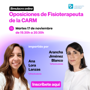 Simulacro De Examen Oposiciones Fisioterapeuta De La CARM
